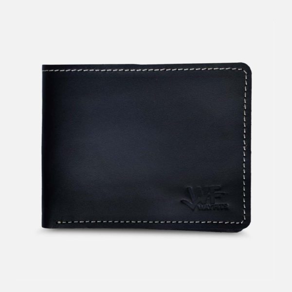 Sleek Valise Black Wallet