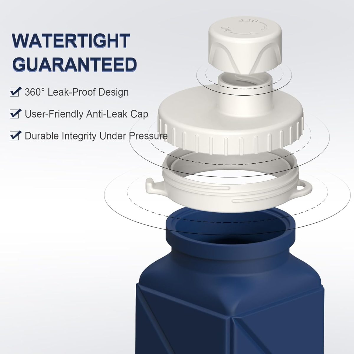 Collapsible Silicone Water Bottle 610ml