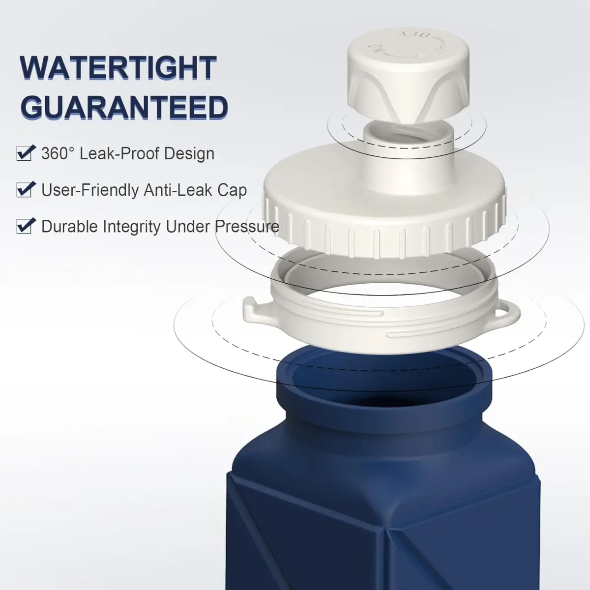Collapsible Silicone Water Bottle 610ml