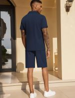 Men’s 2 Piece Polo and Shorts Set