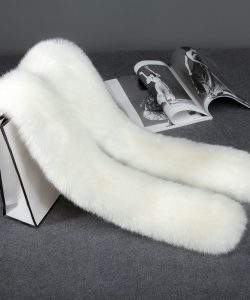 Fur Long Scarf.