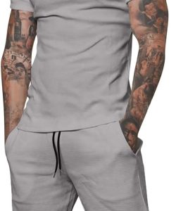 Men’s 2-Piece Summer Short Set